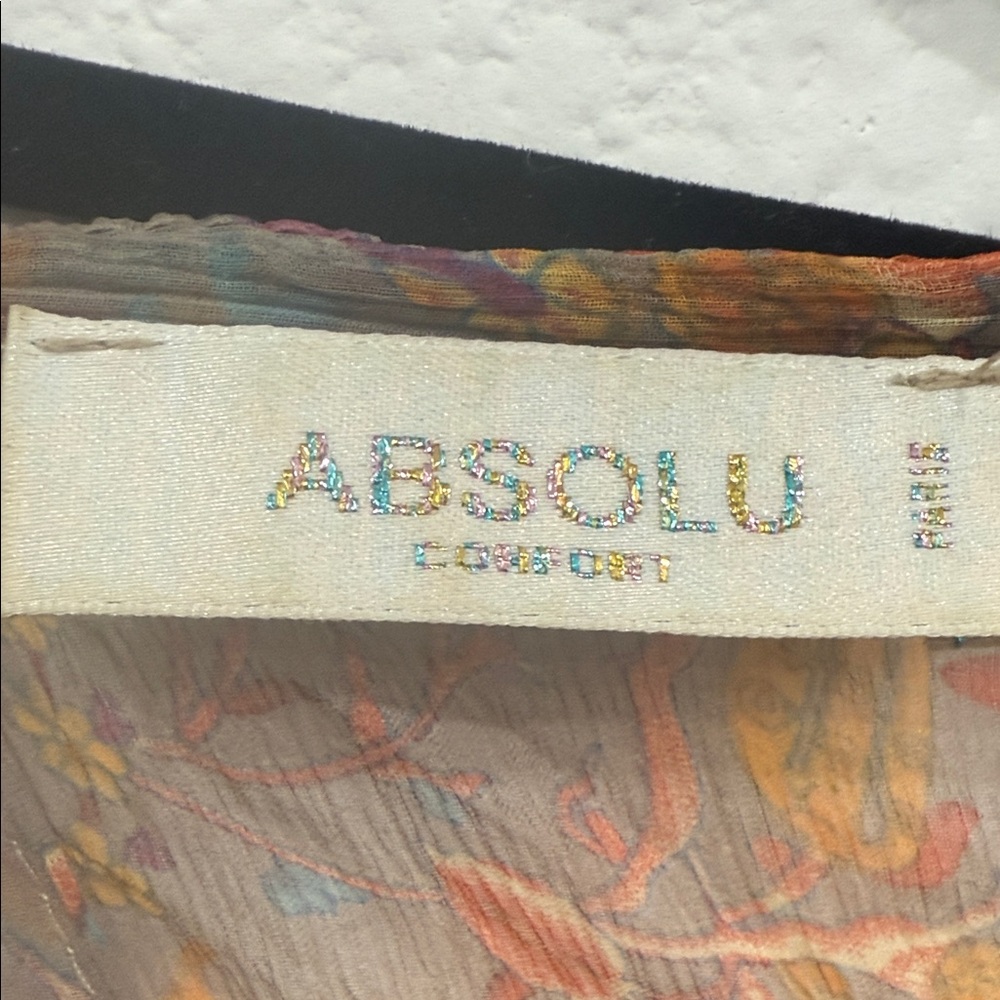 Absolu Comfort Paris Floral Sheer Blouse - Multicolor - Picture 2 of 9